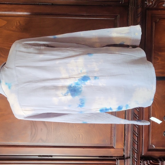 Kyla Seo cotton gauze button down blouse - Picture 4 of 8